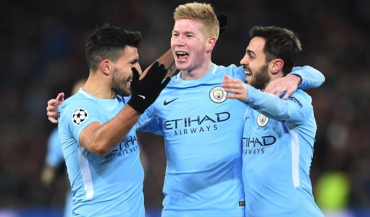 Jugadores del Manchester City