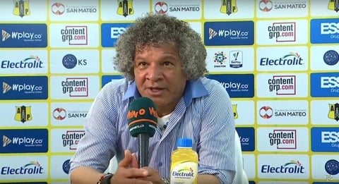 Alberto Gamero tras el partido Alianza Petrolera vs Millonarios