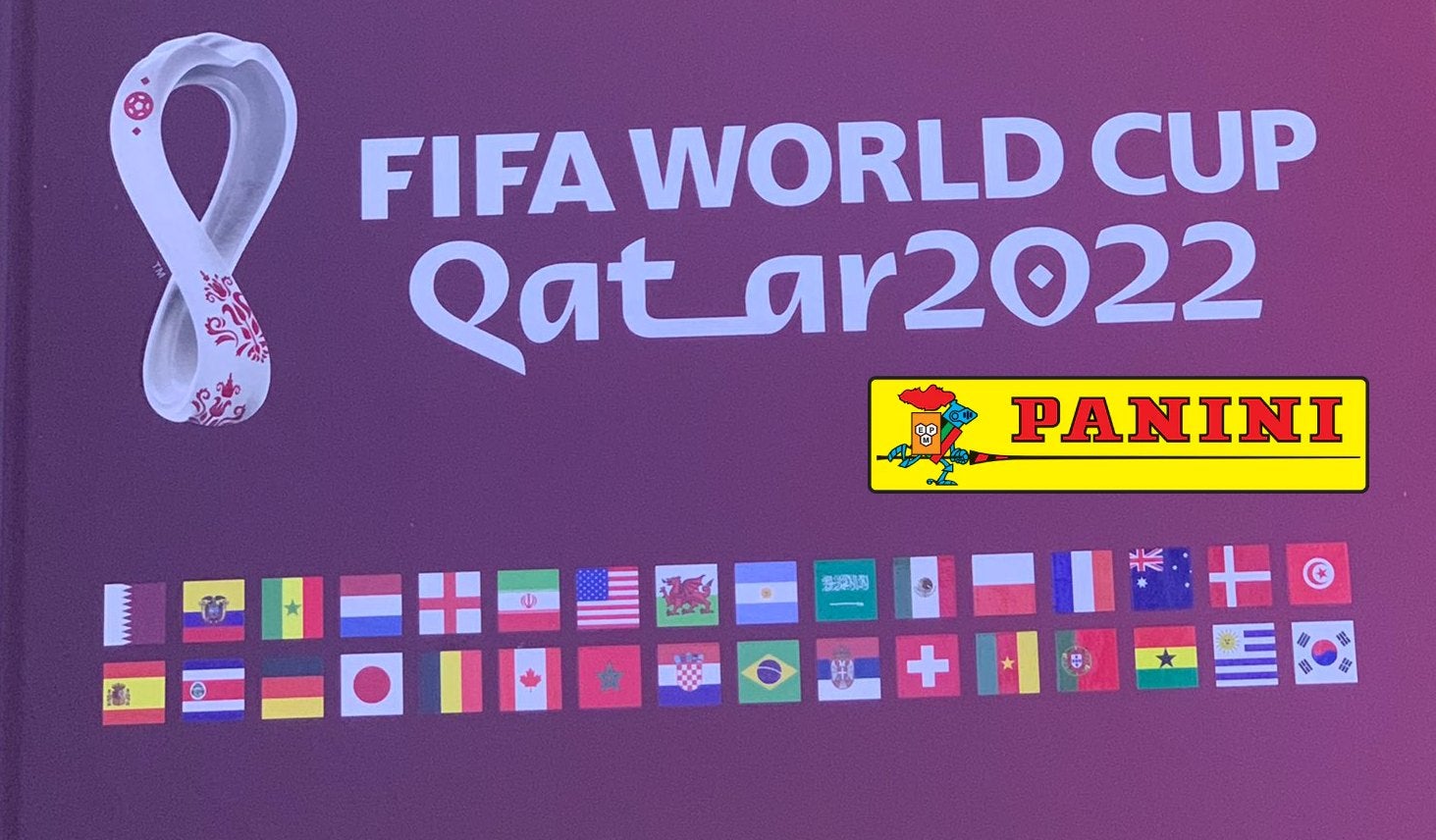 Album Panini Mundial Qatar 2022