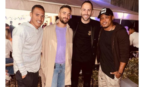 Aldo Leao, Maluma, David Ospina y Camilo Zúñiga