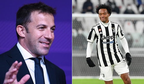 Alessandro del Piero y Juan Guillermo Cuadrado, Juventus 2022