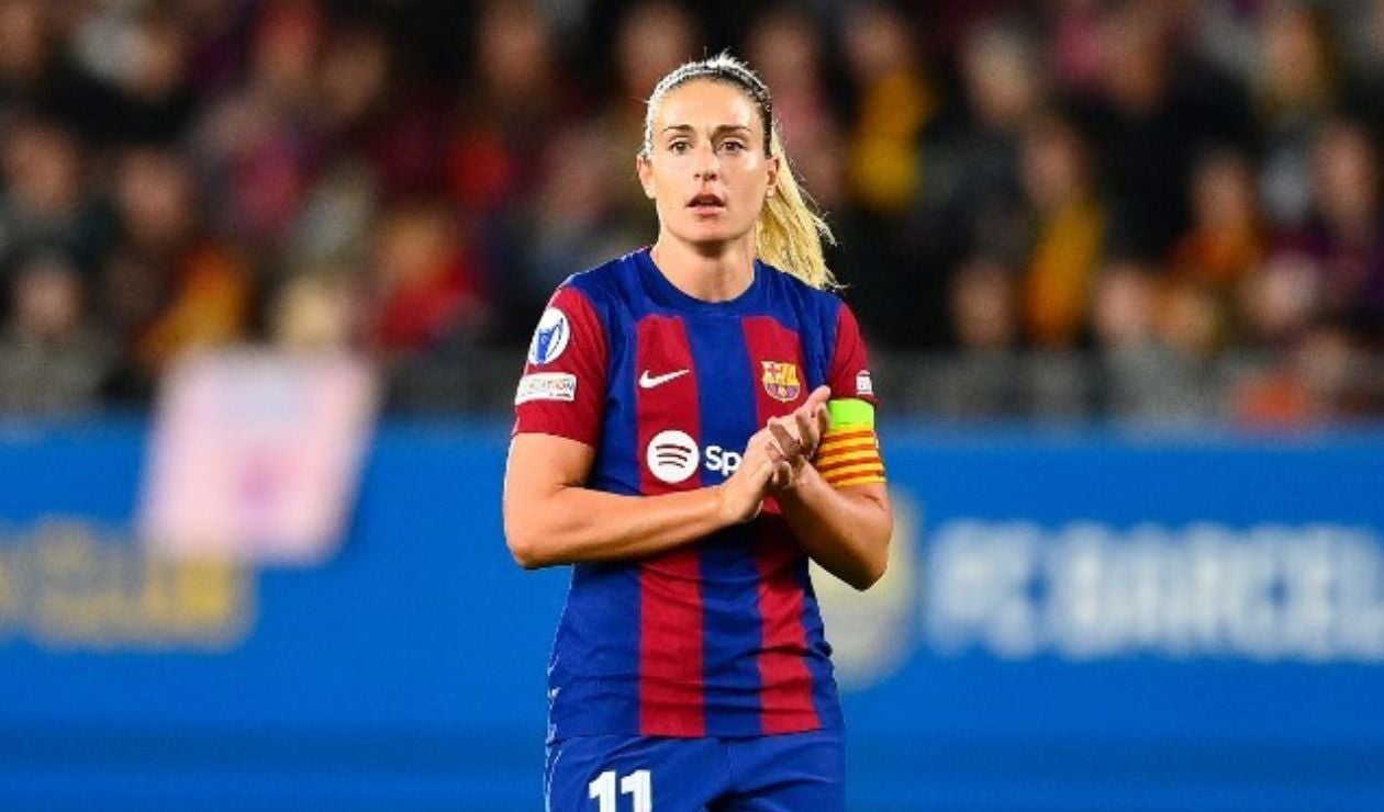 Alexia Putellas con Barcelona