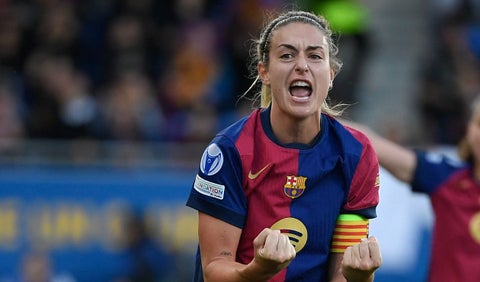 Alexia Putellas con Barcelona