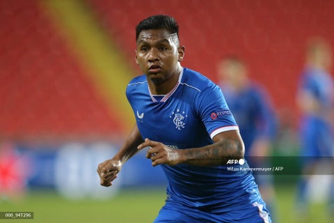 Alfredo Morelos, jugador de Rangers de Escocia