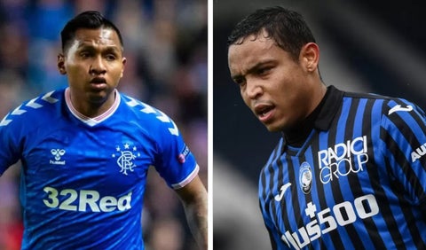 Alfredo Morelos y Luis Fernando Muriel