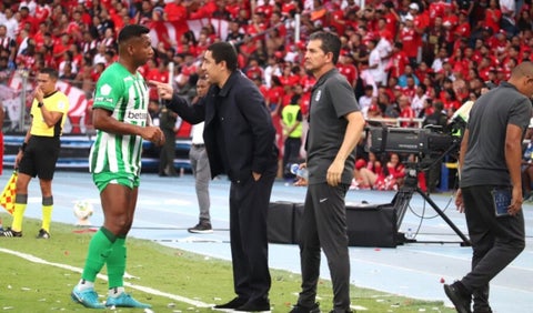 Alfredo Morelos, futbolista de Nacional