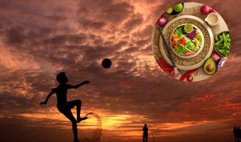 Alimentos para jugar fútbol