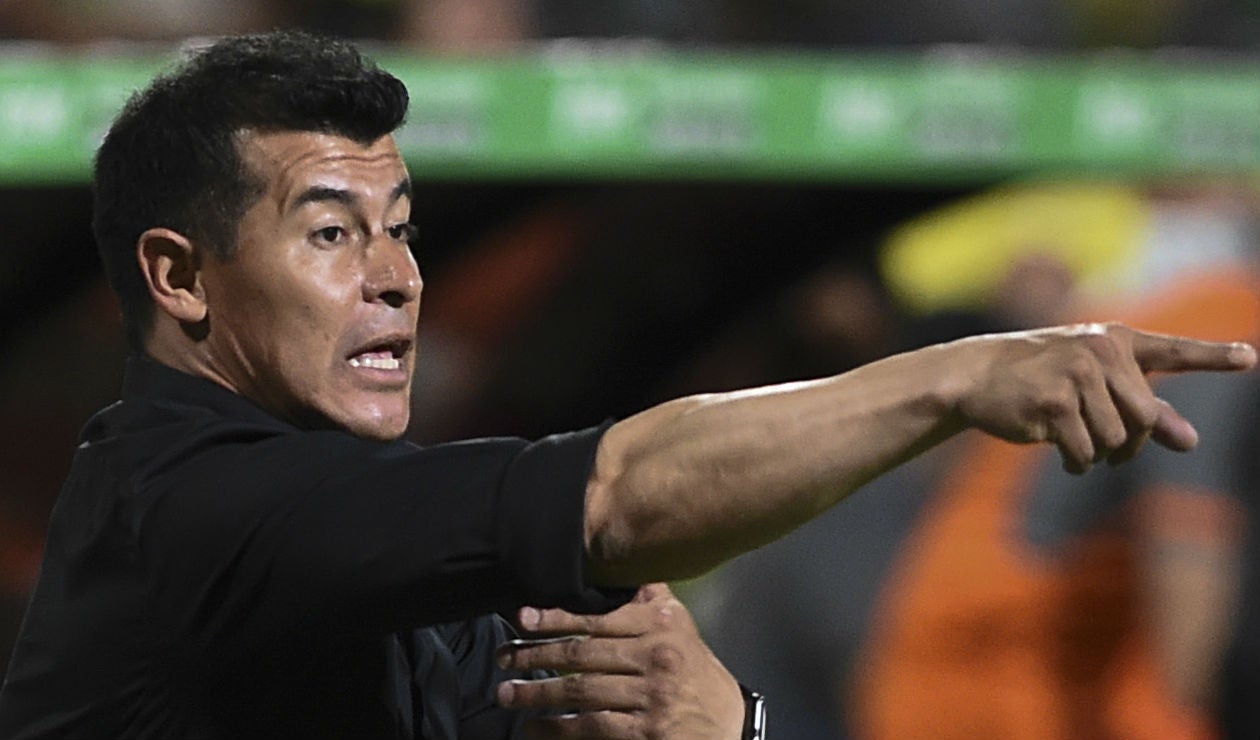 Jorge Almirón, técnico de Atlético Nacional