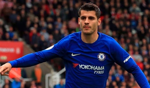 Álvaro Morata, delantero del Chelsea