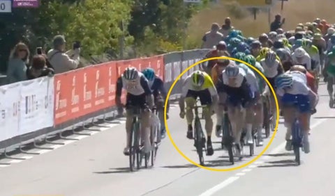 Álvaro Hodeg en Giro de Sicilia