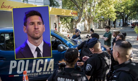 Amenazas de Messi en Rosario