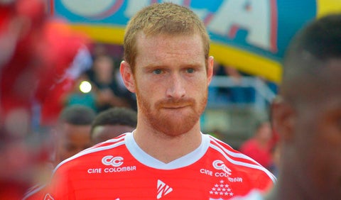 Fernando Aristeguieta, delantero que desperdició un penal ante el Huila