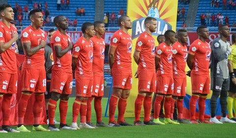 América de Cali - jugadores formados antes de un partido