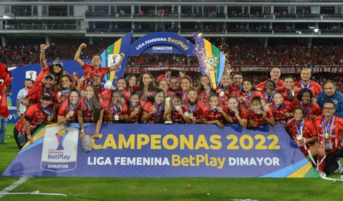 América de Cali Femenino - Campeonas Liga 2022