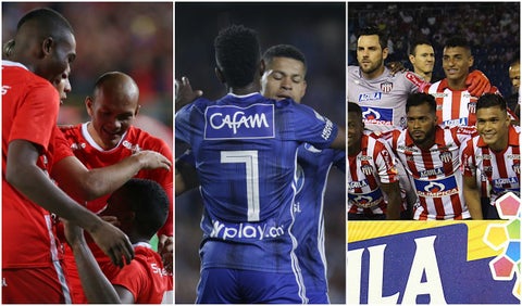 América de Cali, Millonarios y Junior