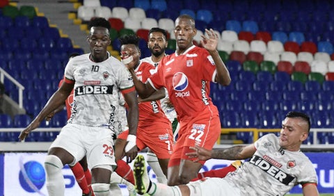 América recibió a Patriotas en la Liga BetPlay