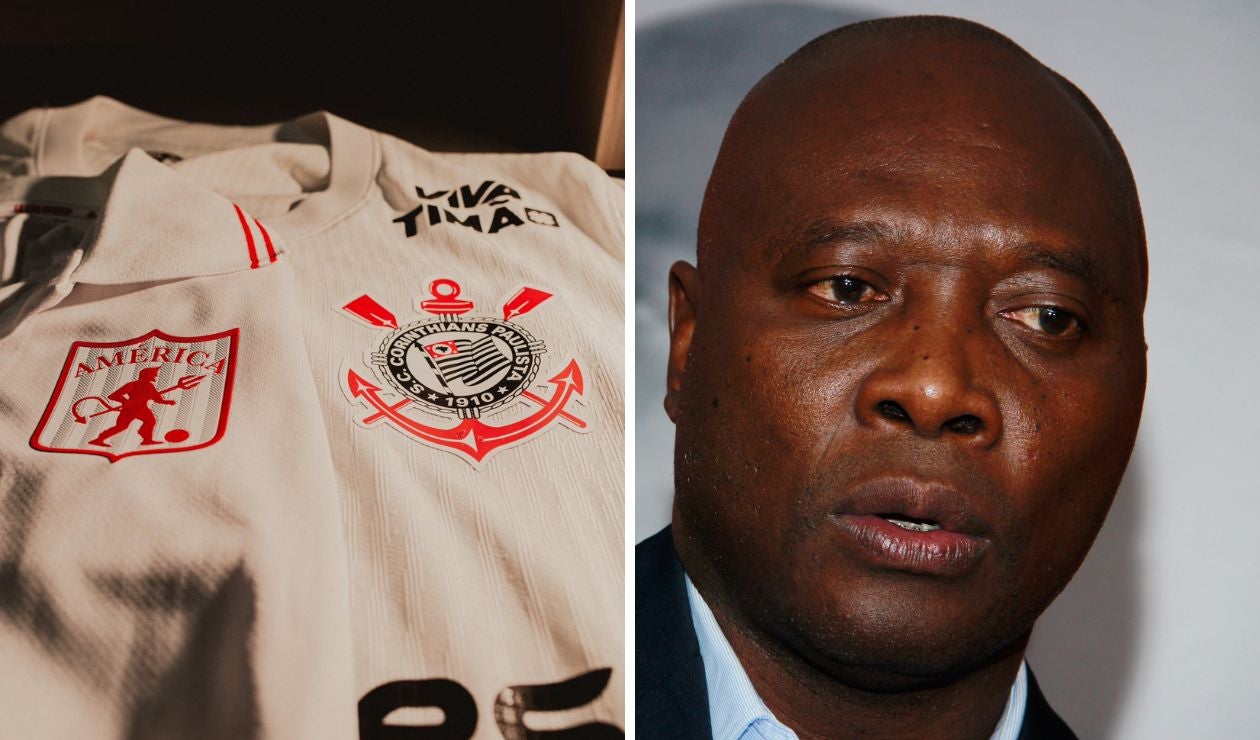 América y Corinthians le hacen homenaje a Freddy Rincón