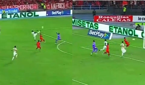 Error en el partido América vs Nacional