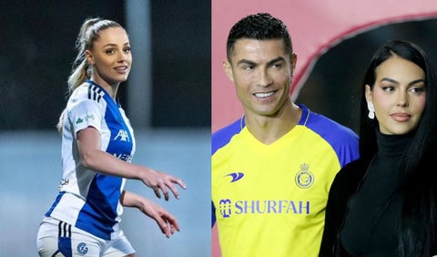 Ana Maria Marković - Cristiano Ronaldo y Georgina Rodríguez