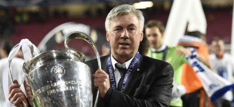 Carlo Ancelotti, director técnico del Real Madrid
