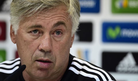 Carlo Ancelotti, director técnico del Napoli