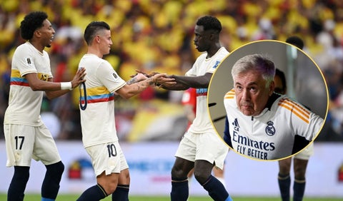 Ancelotti pidió un refuerzo de Selección Colombia para Real Madrid