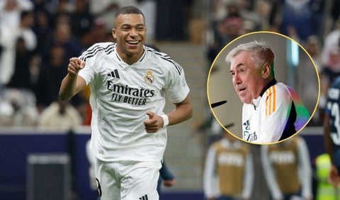 Ancelotti dio su voto de confianza para el futuro de Mbappé en Real Madrid