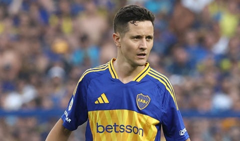 Ander Herrera con Boca Juniors