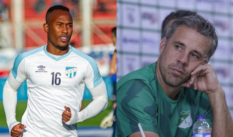 Andres Balanta y Lucas Pusineri