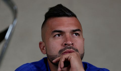 Andrés Cadavid, jugador profesional en el fútbol colombiano.