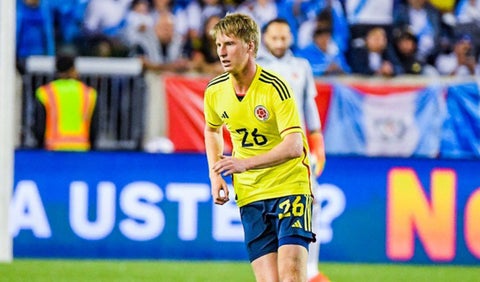 Millonarios vs Bolívar Andrés Llinás celebra el gol