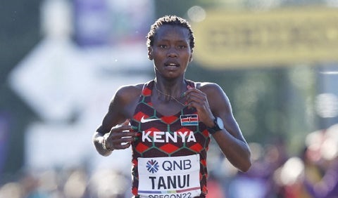 Angela Tanui - Media Maratón de Bogotá