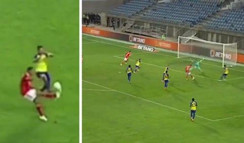 Ángel Di María le hizo un lujito a Cristiano Ronaldo