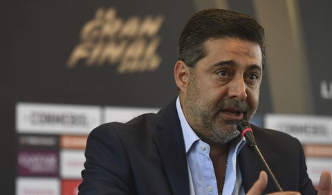 Daniel Angelici, presidente de Boca Juniors