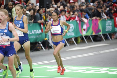 Angie Orjuela, atleta colombiana