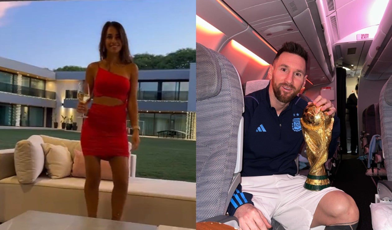 Antonela le hace sensual baile a Messi