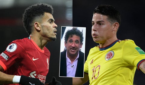 Antonio Casale critica a James y alaba a Luis Díaz