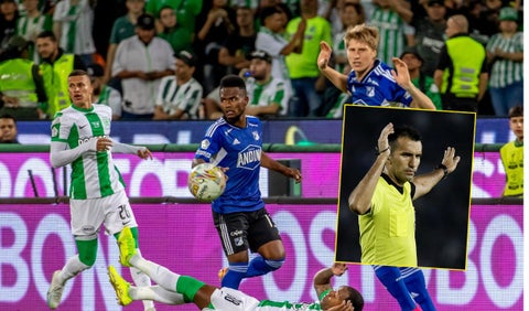 Árbitro de la final Millonarios vs Nacional, Liga Betplay 2023-I