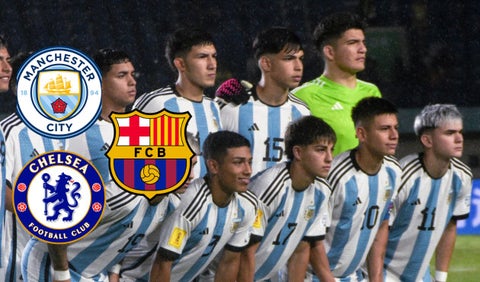Barcelona, City y Chelsea en la puja por un argentino de 17 años