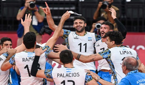Argentina, bronce en voleibol de los Olímpicos