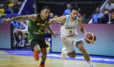 Argentina vs Brasil, FIBA Americup