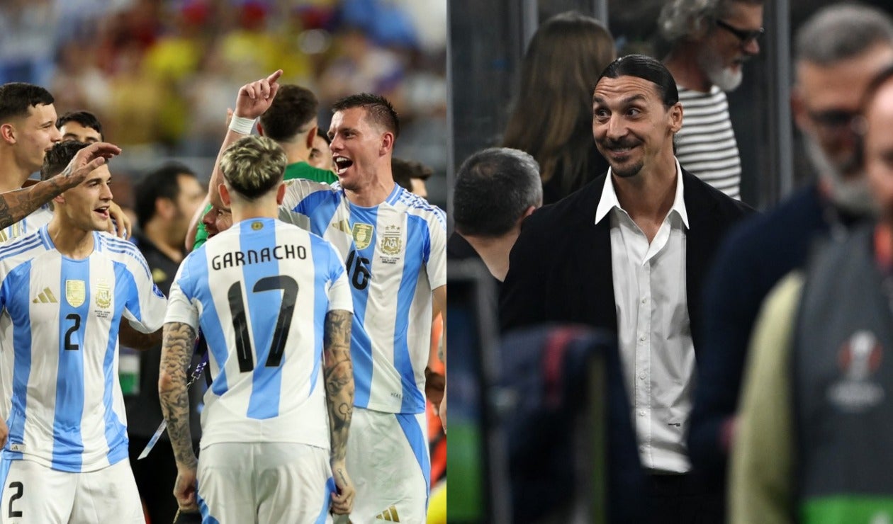 Selección de Argentina y Zlatan Ibrahimovic