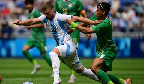 Argentina se reivindicó en París 2024: la albiceleste derrotó a Irak