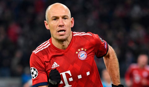 Arjen Robben, ganador de más de quince títulos con el Bayern Munich