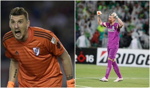 Franco Armani, arquero argentino