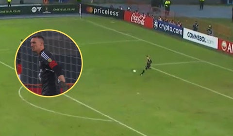 El error de Armani en el partido de Libertadores ante Sporting Cristal