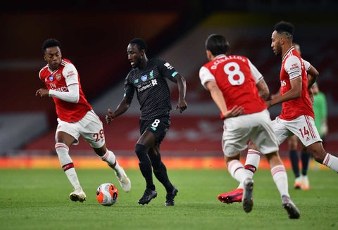 Arsenal derrotó a Liverpool