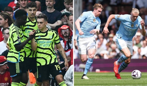 Arsenal y Manchester City - Premier League