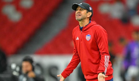 Arturo Reyes DT de Junior en Copa Libertadores