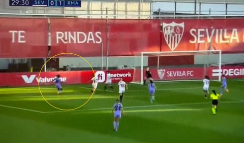 Asistencia Linda Caicedo, Real Madrid